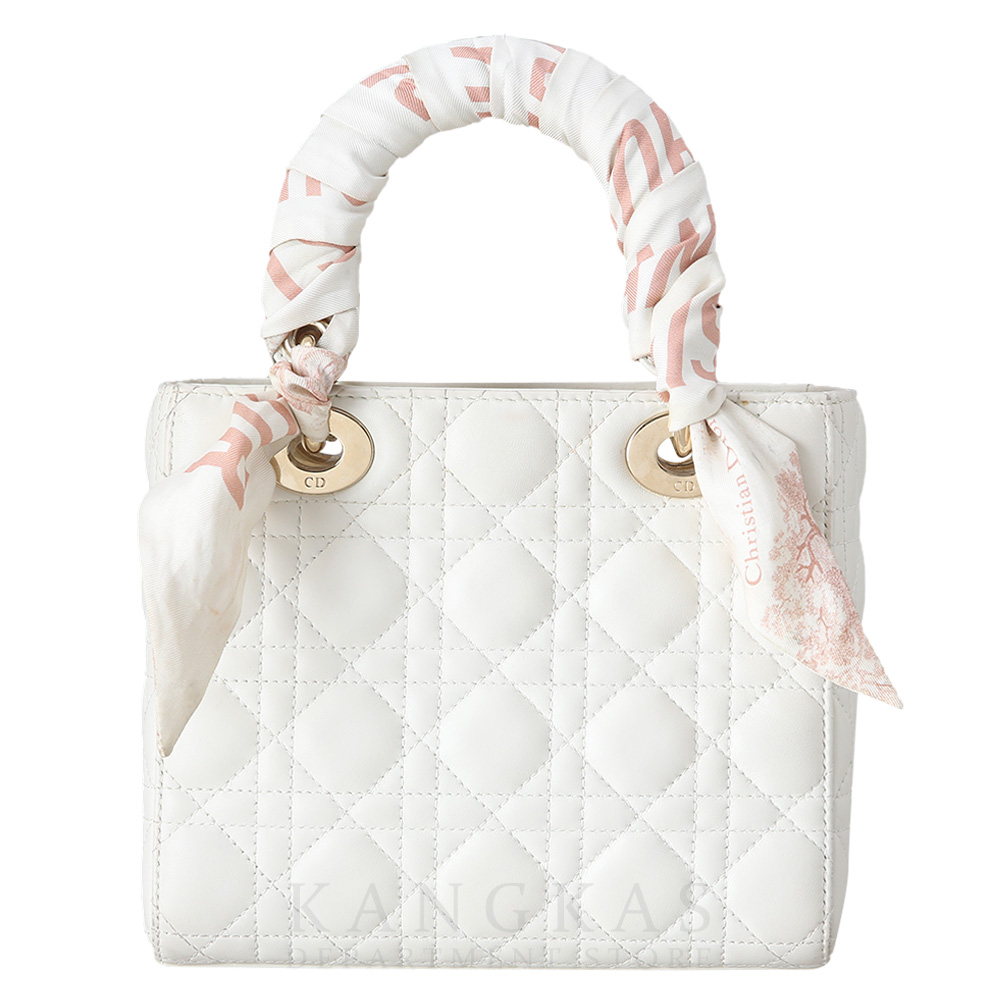 CHRISTIAN DIOR(USED)크리스찬디올 레이디디올 스몰 백 & 트윌리